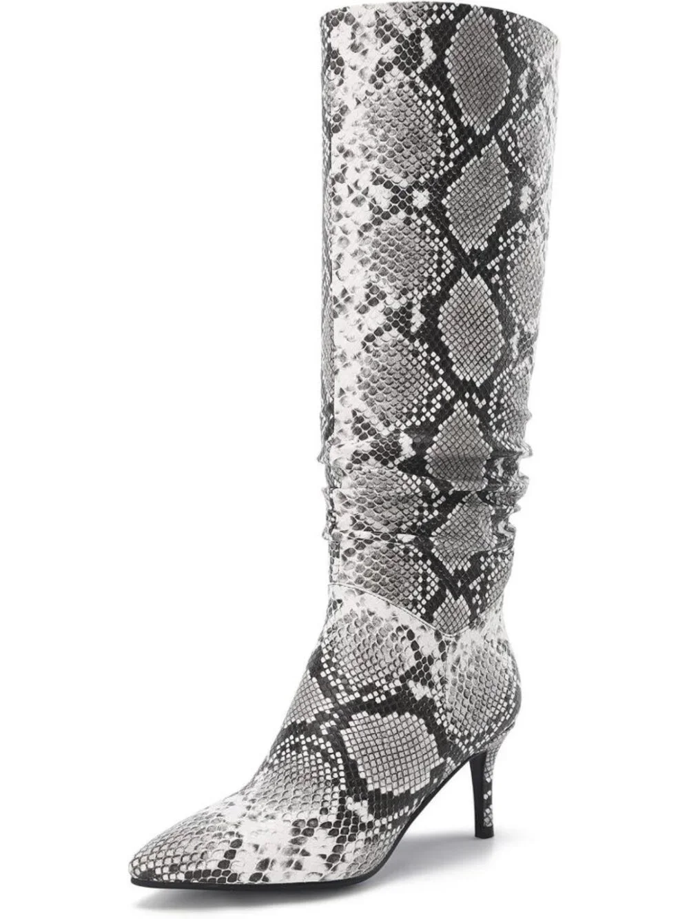 Chic Pointed Toe Stiletto High Heel Over-the-Knee Boots for Women